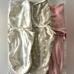 Keababies Bundle of 3 Baby Swaddle Sleep Sacks for Newborn OS